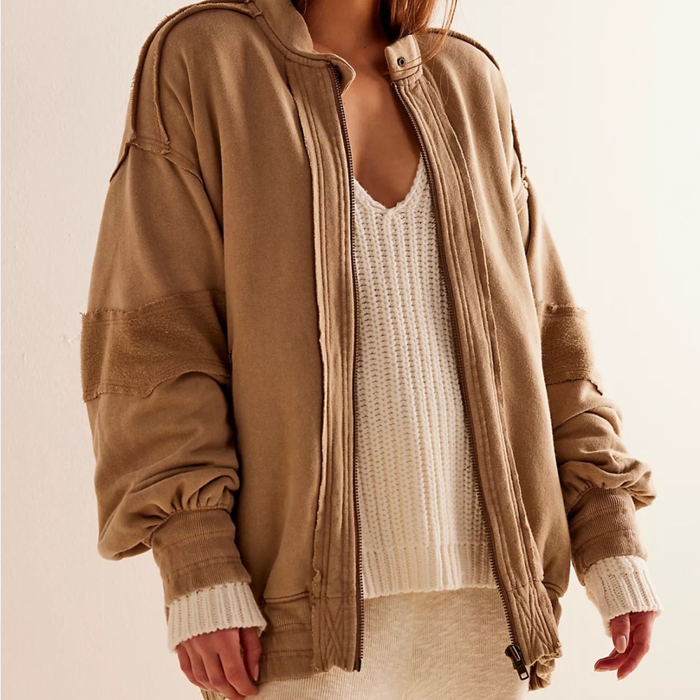 We the Free Lou Moto Zip Jacket